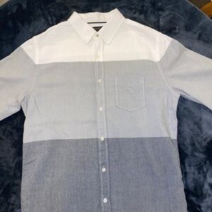 Mens medium Aeropostale button down long sleeve dress shirt